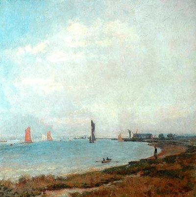 Poole Hafen von John William Buxton Knight