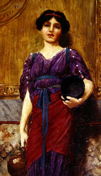 Weibliche Figur von John William Godward
