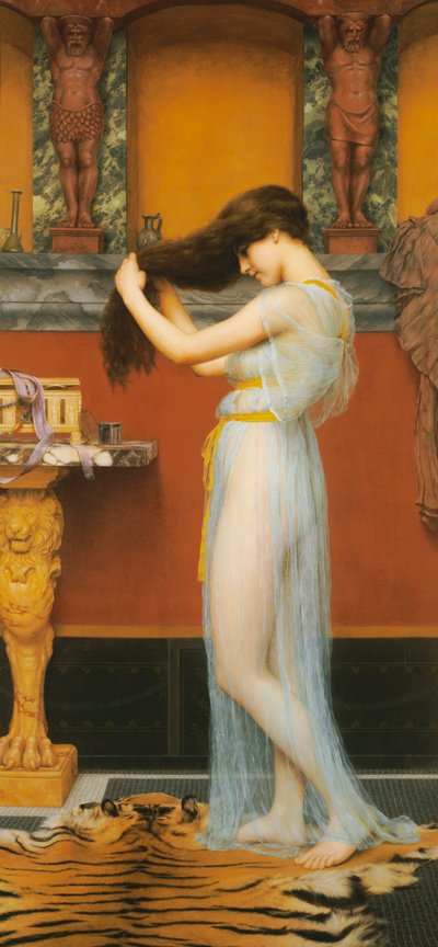 Die Toilette, 1900 von John William Godward