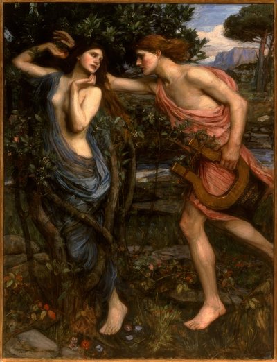 Apollo und Daphne von John William Waterhouse