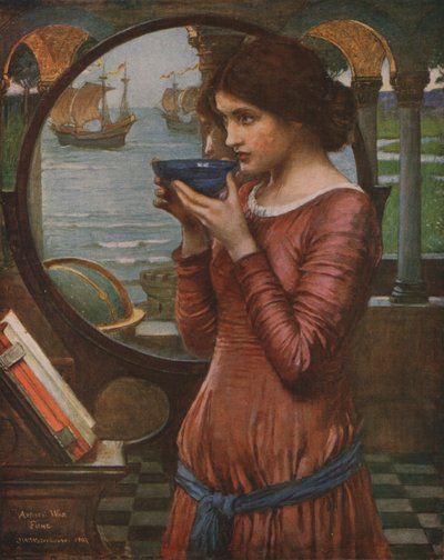 Schicksal, 1900, ca. 1930 von John William Waterhouse