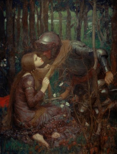 Die schöne Dame ohne Erbarmen von John William Waterhouse