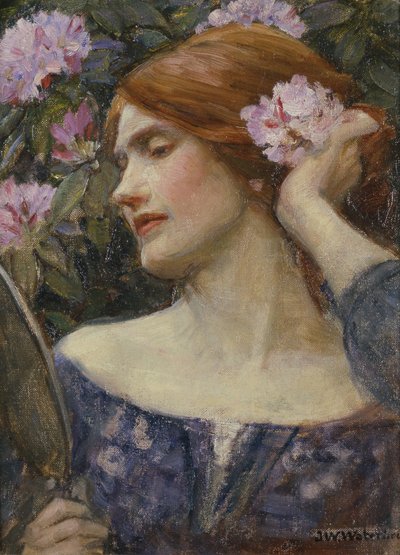 Eitelkeit, ca. 1910 von John William Waterhouse