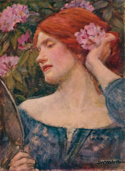 Eitelkeit, um 1910 von John William Waterhouse