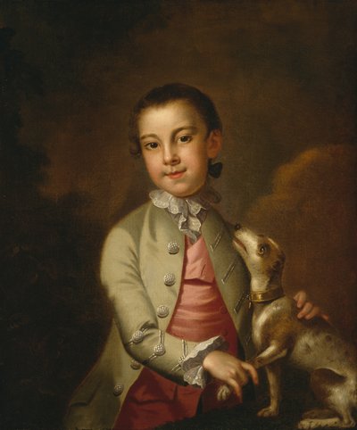 Porträt von William Holmes (1762-ca. 1818-20) ca. 1765-67 von John Wollaston