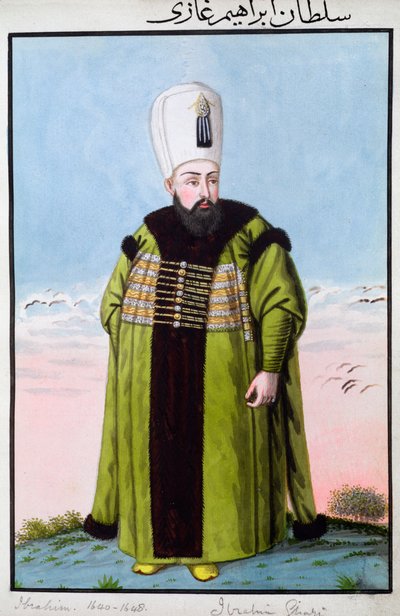 Ibrahim I., osmanischer Kaiser, 1808 von John Young