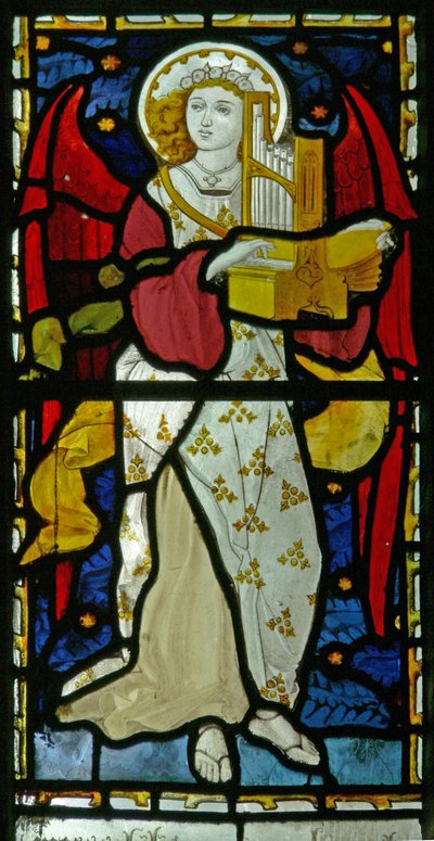 Musikalischer Engel, 1870 von John and Grylls Burlison