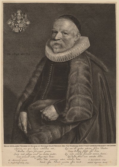 Gillis de Glarges von Jonas Suyderhoff after Michiel van Miereveld