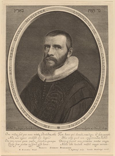 Lodewijk de Dieu von Jonas Suyderhoff after Pieter Dubordieu