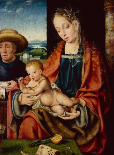 Die Heilige Familie von Joos van Cleve