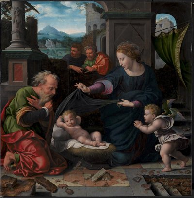 Die Heilige Familie von Joos van Cleve