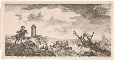 Sturm auf See von Joost van Geel