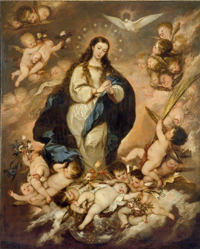 Die Unbefleckte Empfängnis, späte 1660er Jahre von José Antolínez
