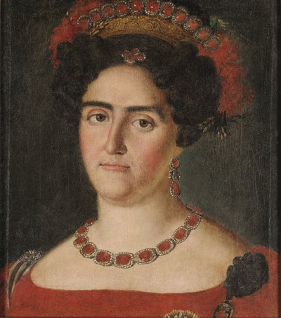 Porträt von Maria Francisca de Bragança von José Aparicio