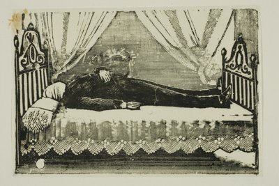 Der Tod von General Gonzales von José Guadalupe Posada