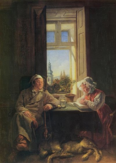 Siesta von Josef Danhauser