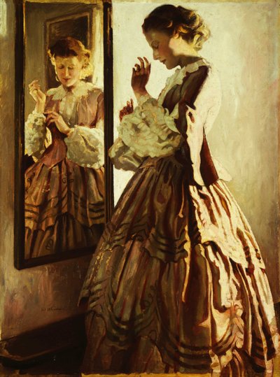 Die Reflexion von Josef Engelhart
