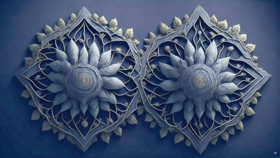 Mandala: Afrikanische Elemente_01 von Josef Johann Michel