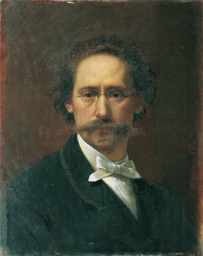 Selbstporträt von Josef Matthäus Aigner