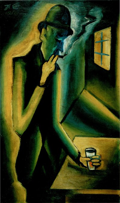 Der alte Trunkenbold, 1918-1919 von Josef Čapek