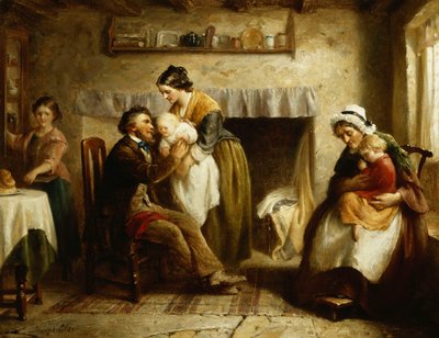 Ein Besuch von den Großeltern von Joseph Clark