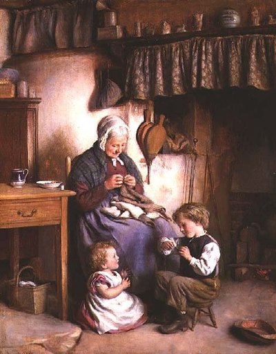Die Kaminecke von Joseph Clark