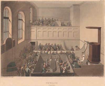 Newgate-Kapelle von Joseph Constantine Stadler