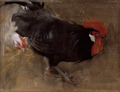 Der schwarze Hahn von Joseph Crawhall