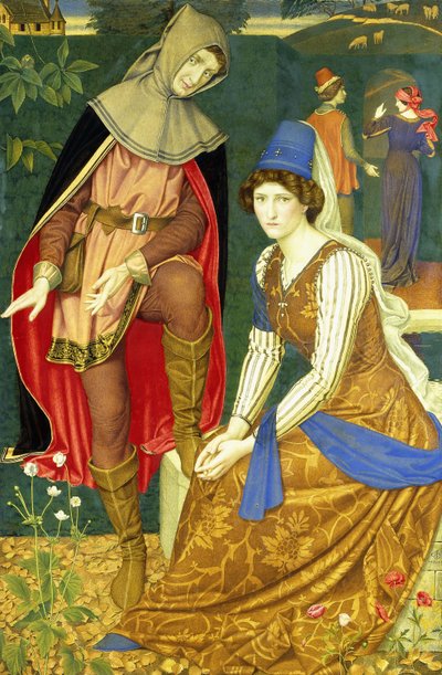 Das nussbraune Mädchen von Joseph Edward Southall