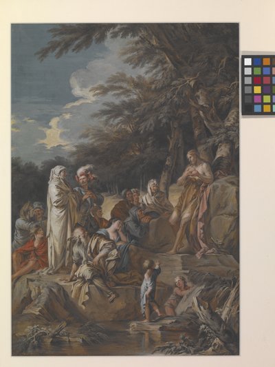 Johannes predigt in der Wüste von Joseph Goupy
