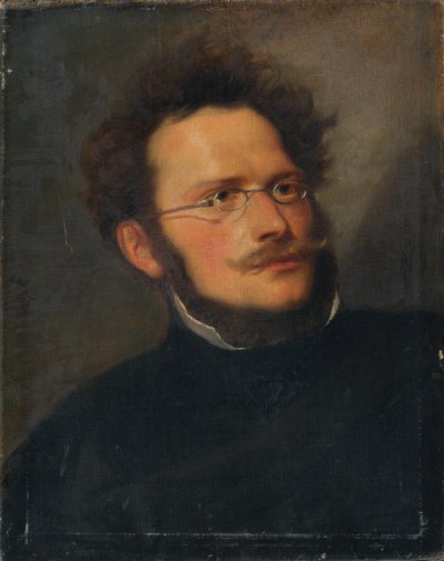 Der Maler Heinrich Schwemminger von Joseph Hasslwander