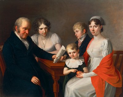 Familie Scheichenpflueg von Joseph Hauber