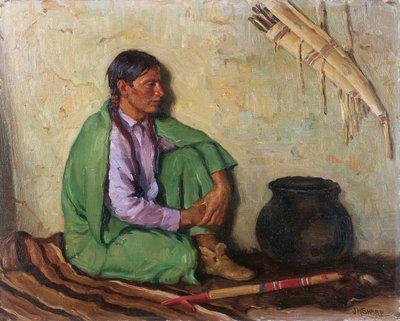 Jagender Sohn von Joseph Henry Sharp
