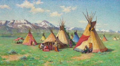 Das Medizin-Tipi von Joseph Henry Sharp