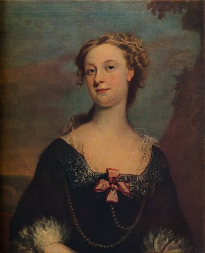 Mary Rossam, um 1734 von Joseph Highmore