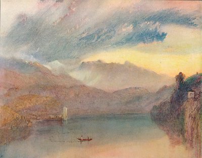 Ein Schweizer See, 1909 von Joseph Mallord William Turner