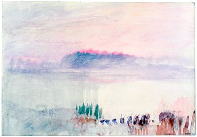Beerdigung in Lausanne, 1841 von Joseph Mallord William Turner