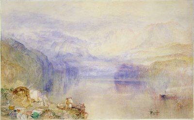 Luzern, Sonnenuntergang von Joseph Mallord William Turner