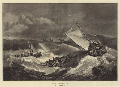 Das Schiffswrack von Joseph Mallord William Turner