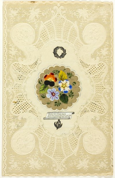 Edle Jungfrau von hohem Rang (Valentinstag) von Joseph Mansell