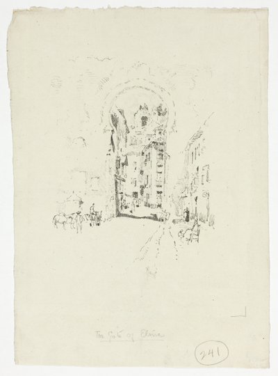 Tor von Elvira, Granada von Joseph Pennell