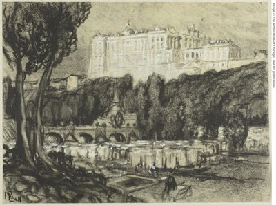 Madrid: Der Palast von Joseph Pennell