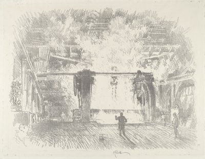 Panzerplattenherstellung von Joseph Pennell