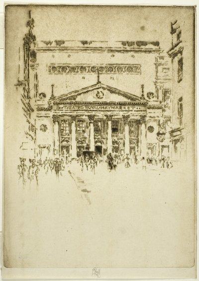 Royal Haymarket Theatre von Joseph Pennell