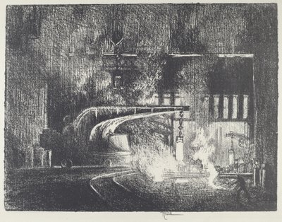 Der Kinderwagen von Joseph Pennell