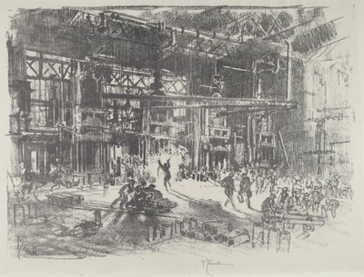 Die Pressen, 1916 von Joseph Pennell