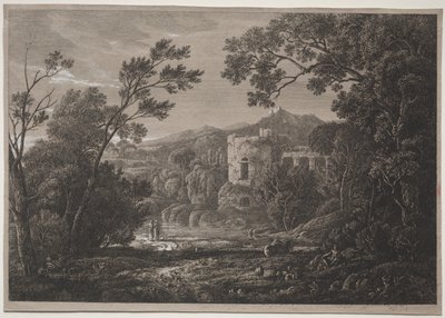 Eine italienische Ansicht, ca. 1810 von Joseph Rebell