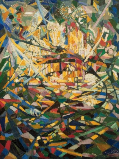 Schlacht der Lichter, Coney Island von Joseph Stella