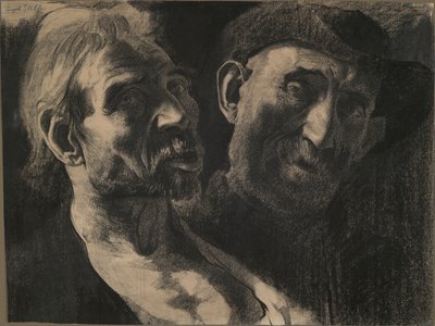 Bergleute von Joseph Stella