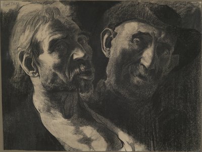Bergleute von Joseph Stella